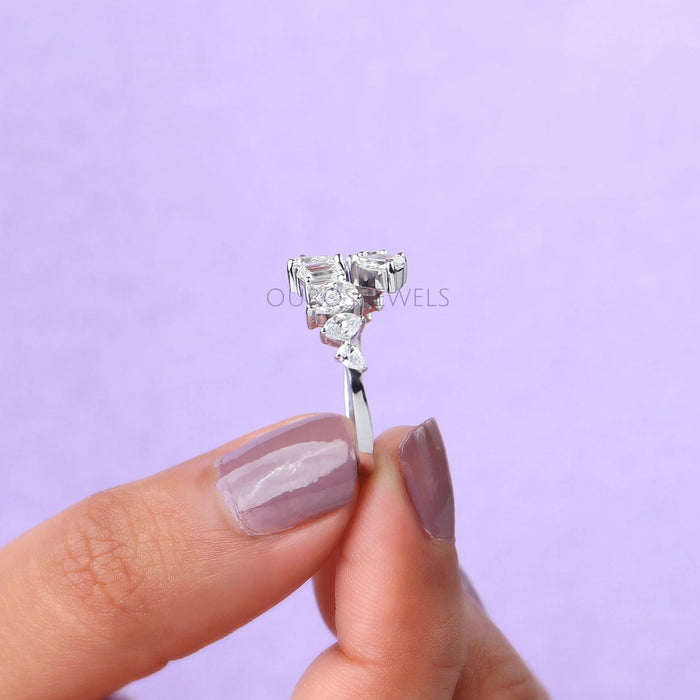 Multi Form Diamant Eternity Band