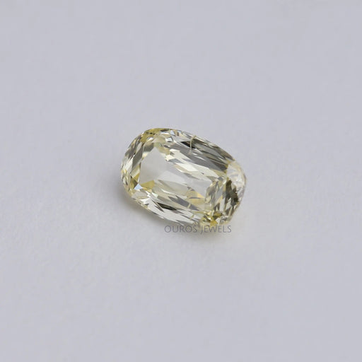  Yellow Old Mine Cushion Cut Diamond