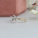 [Pre Mounted Accent Stones In Yellow Gold Ring]-[Ouros Jewels]