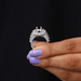 Engagement Ring Without Centre Diamond